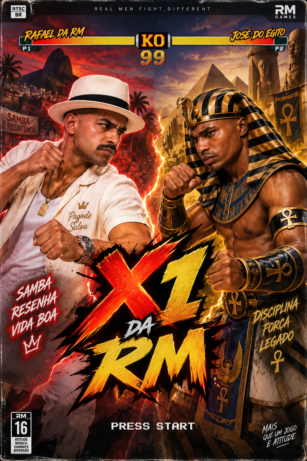 Rafael da RM e José do Egito — X1 da RM